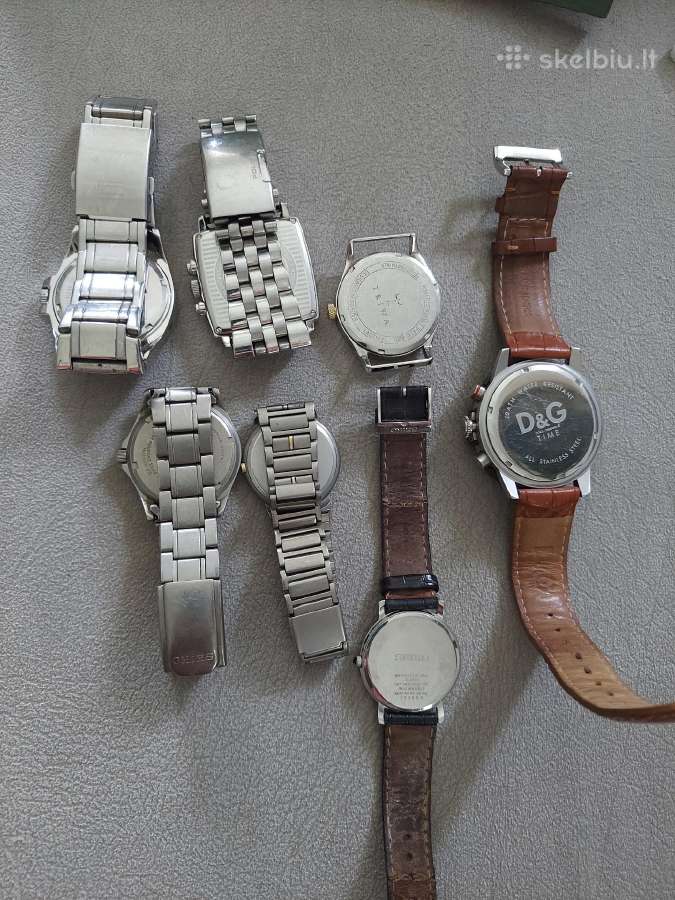 Laikrodžiai seiko,citizen, dolce gabana ir kiti - nuotraukos Nr. 2