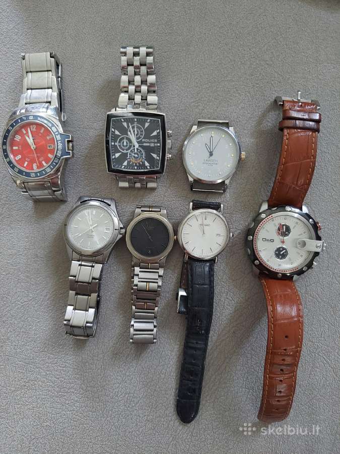 Laikrodžiai citizen, seiko,dolce gabana ir kiti - nuotraukos Nr. 5
