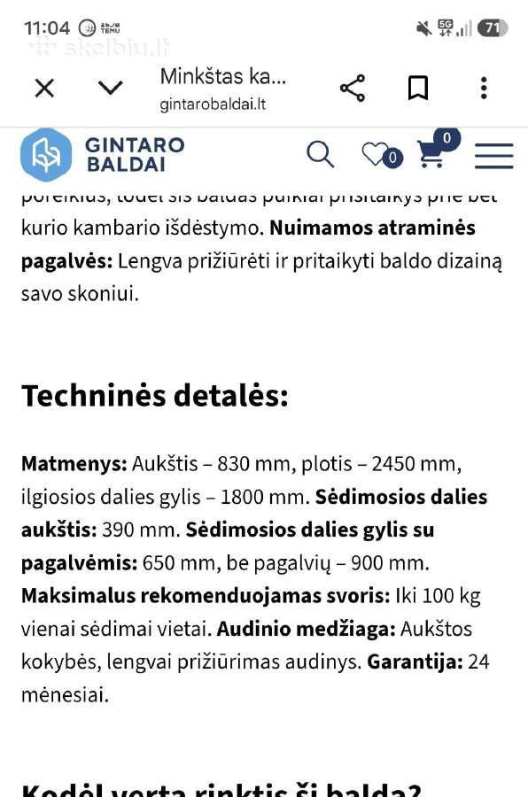 Minkštas kampas - nuotraukos Nr. 2