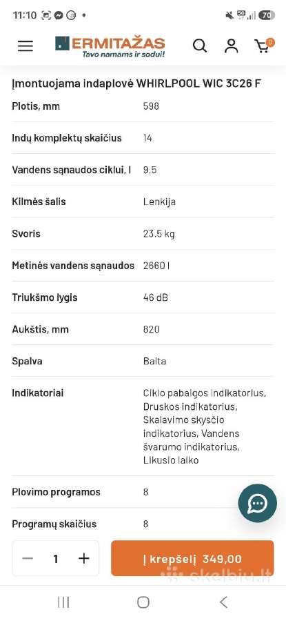 Parduodu indaplovę - nuotraukos Nr. 3