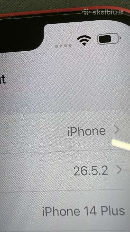 iPhone 14 plus 256 GB - nuotraukos Nr. 10