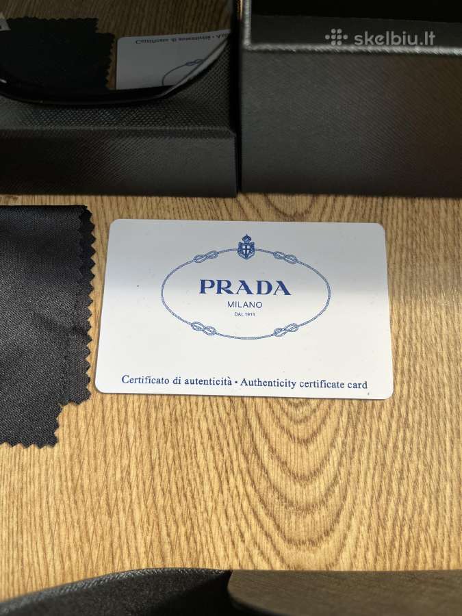 Prada juodi saulės akiniai - nuotraukos Nr. 3