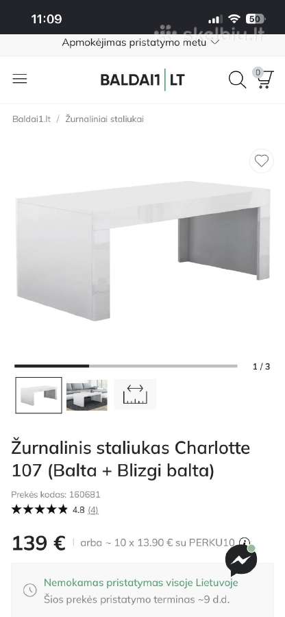 Žurnalinis stalas - nuotraukos Nr. 6