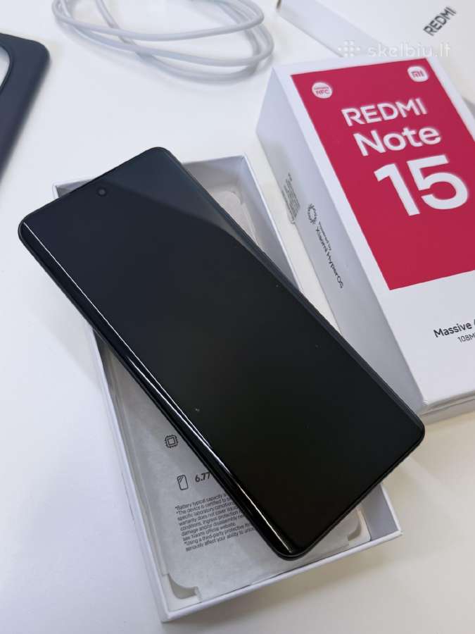 Naujas Xiaomi Redmi Note 15 - nuotraukos Nr. 2