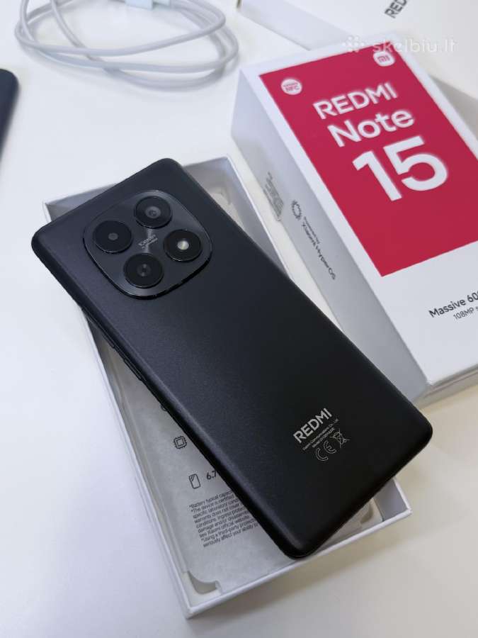 Naujas Xiaomi Redmi Note 15 - nuotraukos Nr. 3