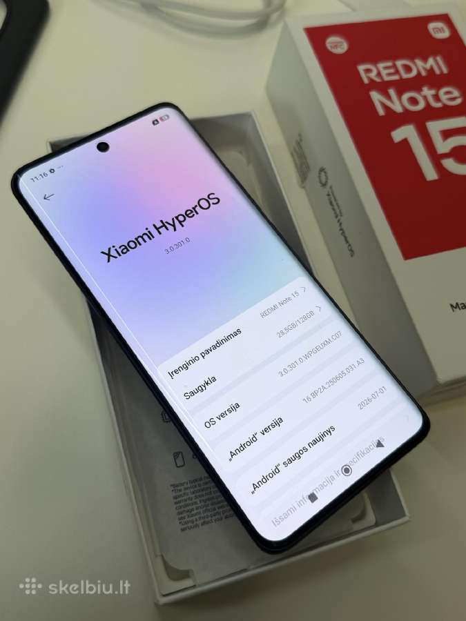 Naujas Xiaomi Redmi Note 15 - nuotraukos Nr. 5
