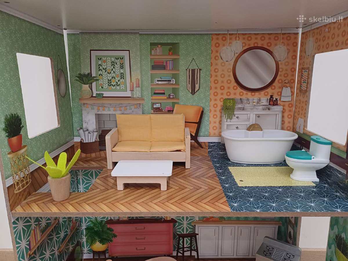 Lėlių namas Kidkraft Dottie Dollhouse - nuotraukos Nr. 3