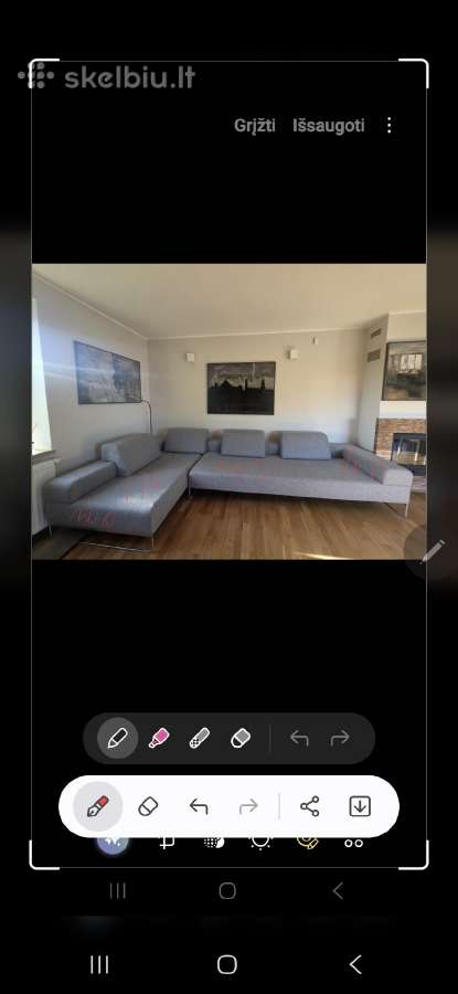 Noti Rosco sofa - dvi dalys - natūrali vilna. - nuotraukos Nr. 2