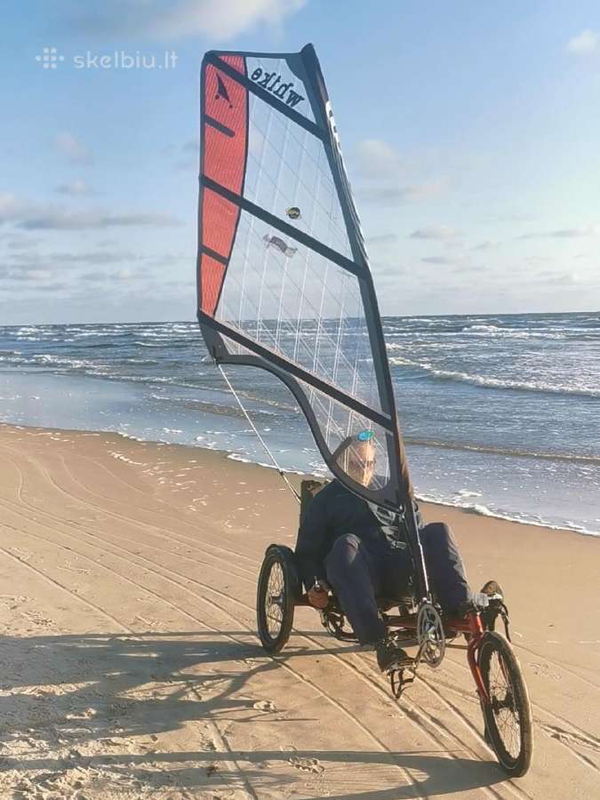 Delta tipo triratis su bure Sail Trike Whike 1.6 - nuotraukos Nr. 3