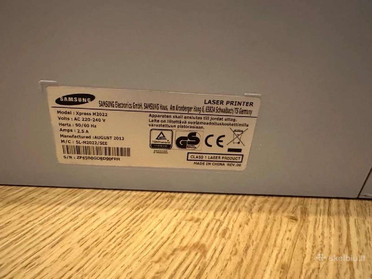 Samsung Xpress M2022 - nuotraukos Nr. 4