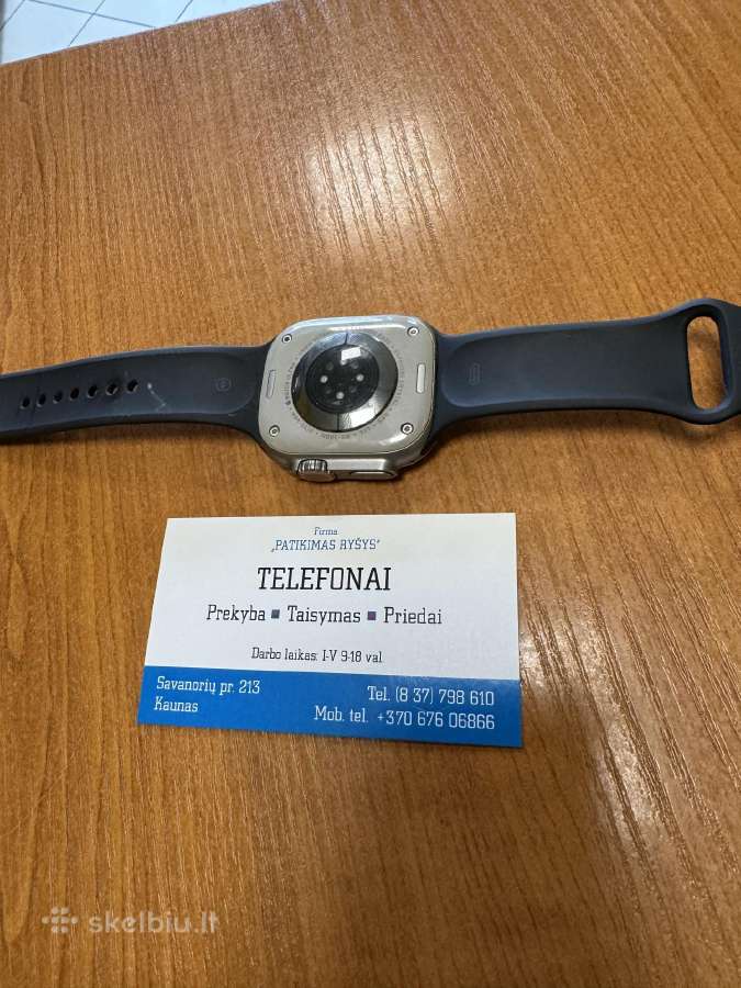 Apple Watch Ultra 1 Su Garantija - nuotraukos Nr. 2