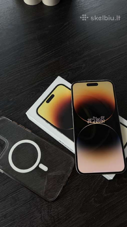 iPhone 14 pro max 128 GB Gold - nuotraukos Nr. 4