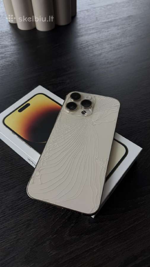 iPhone 14 pro max 128 GB Gold - nuotraukos Nr. 3