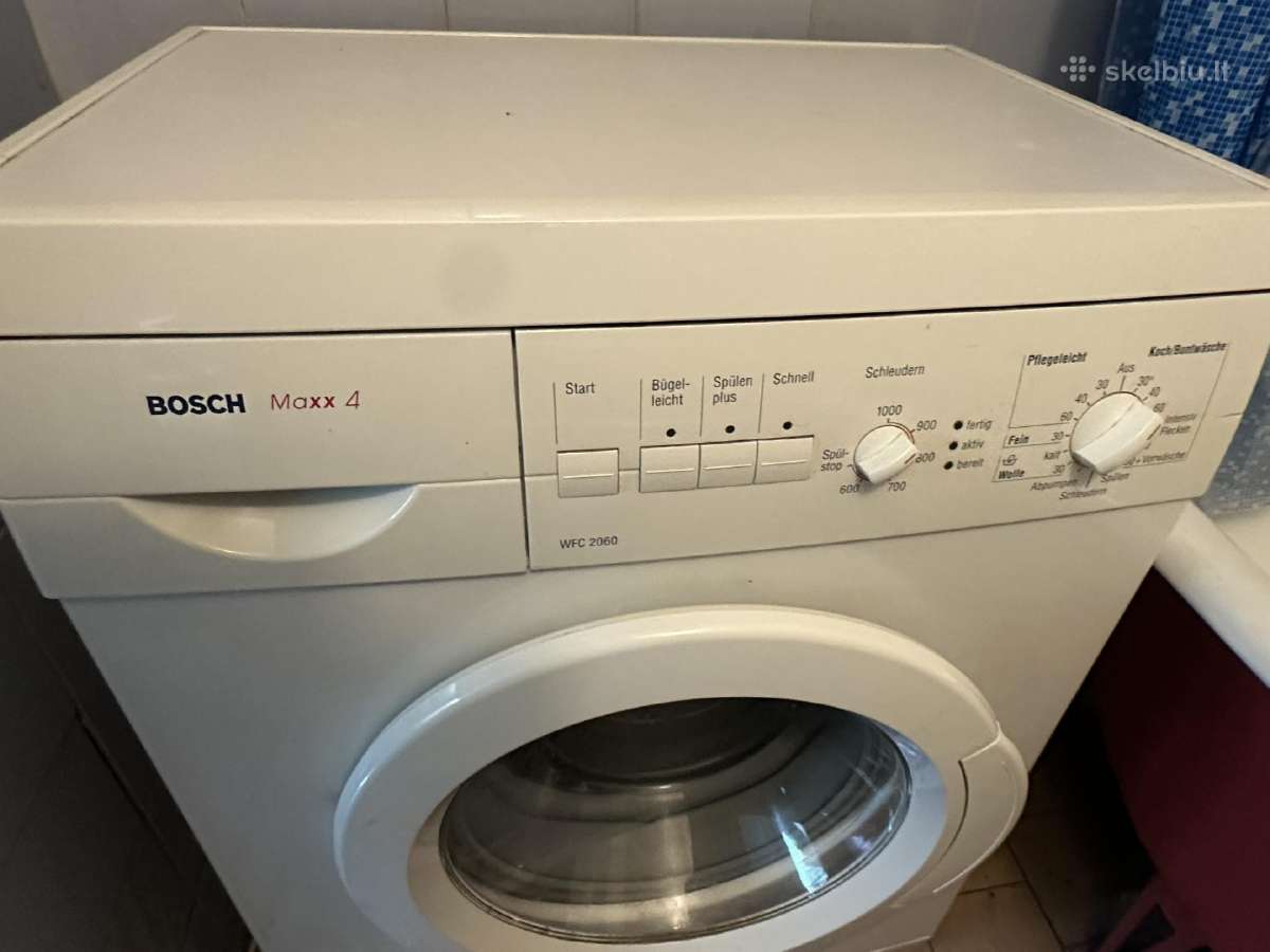 Bosch skalbimo mašina - nuotraukos Nr. 5