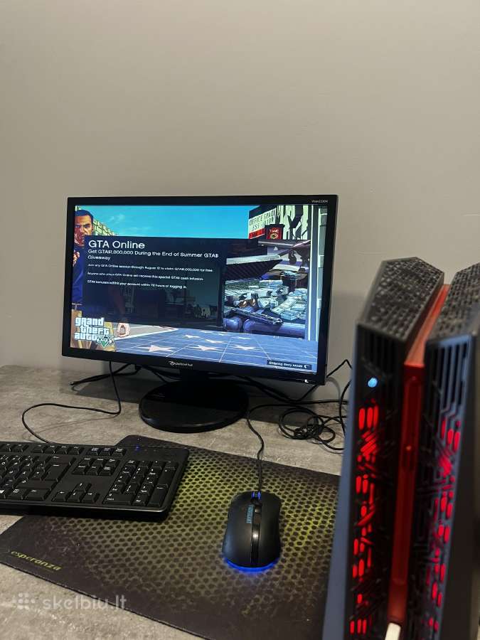 Asus Rog G20bm gaming Pc komplektas + Full HD - nuotraukos Nr. 2
