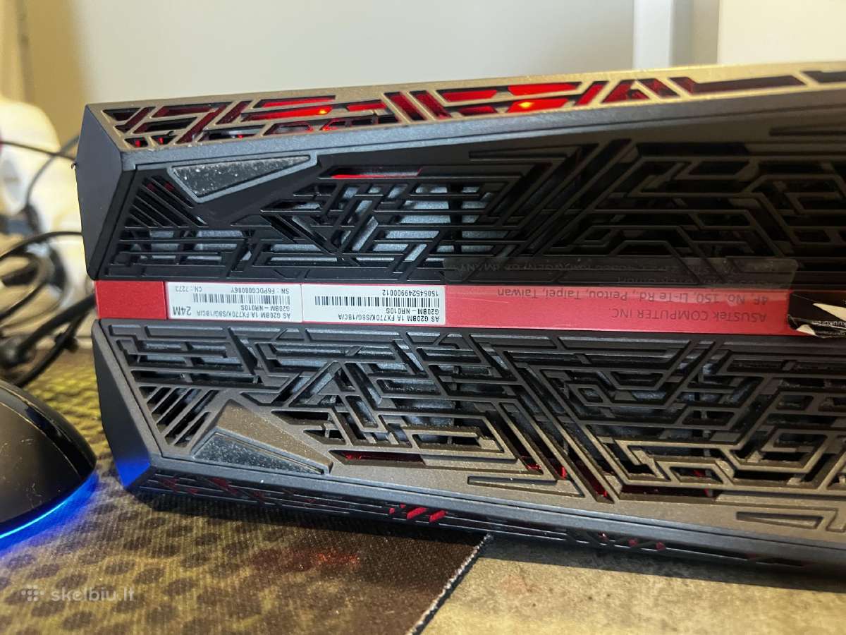 Asus Rog G20bm gaming Pc komplektas + Full HD - nuotraukos Nr. 4