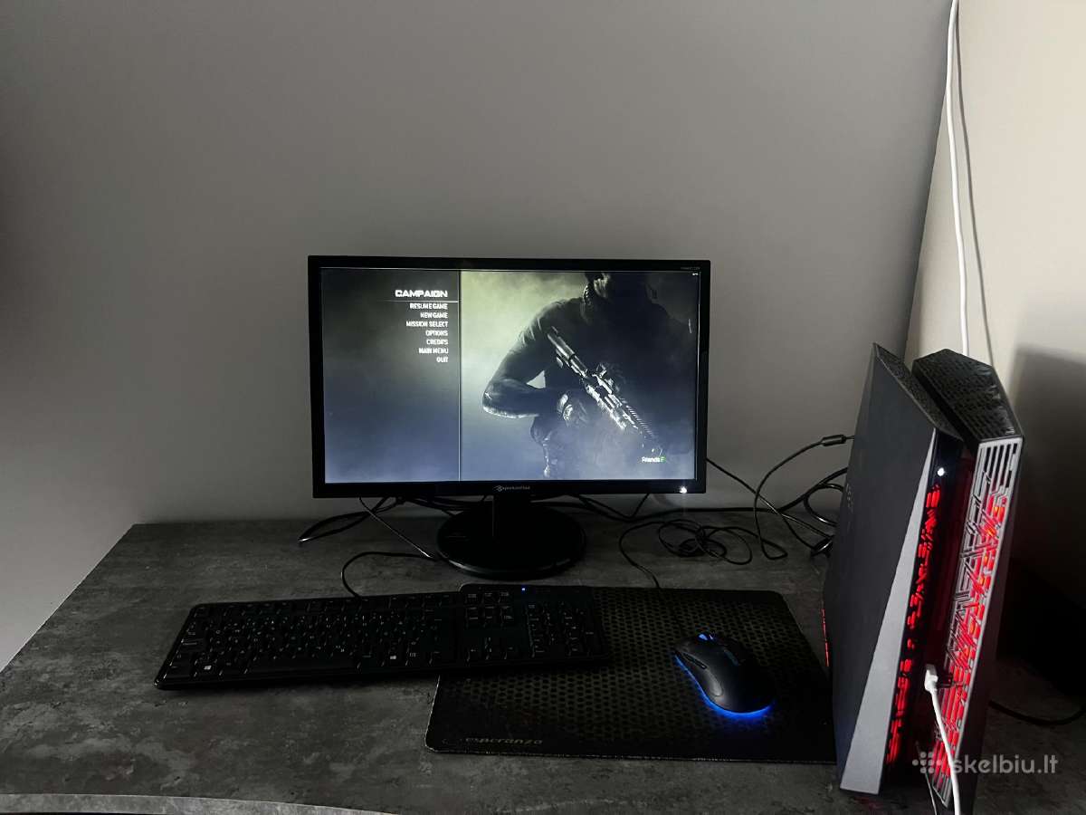 Asus Rog G20bm gaming Pc komplektas + Full HD - nuotraukos Nr. 9