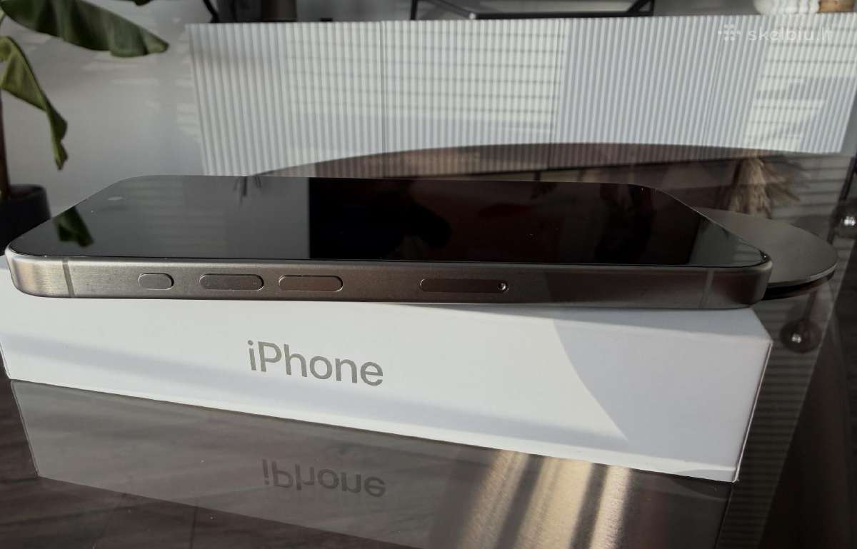 iPhone 15 pro - nuotraukos Nr. 5