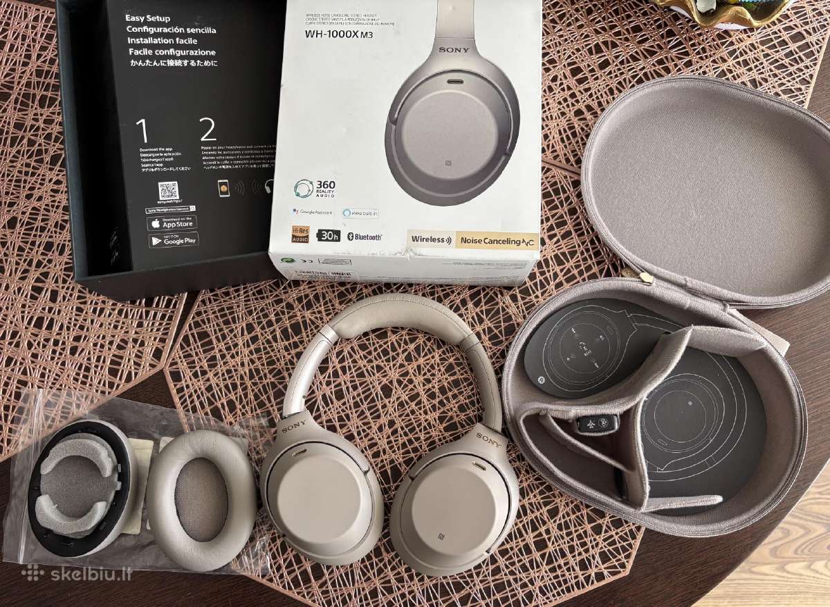 Sony Wh-1000xm3 - nuotraukos Nr. 2
