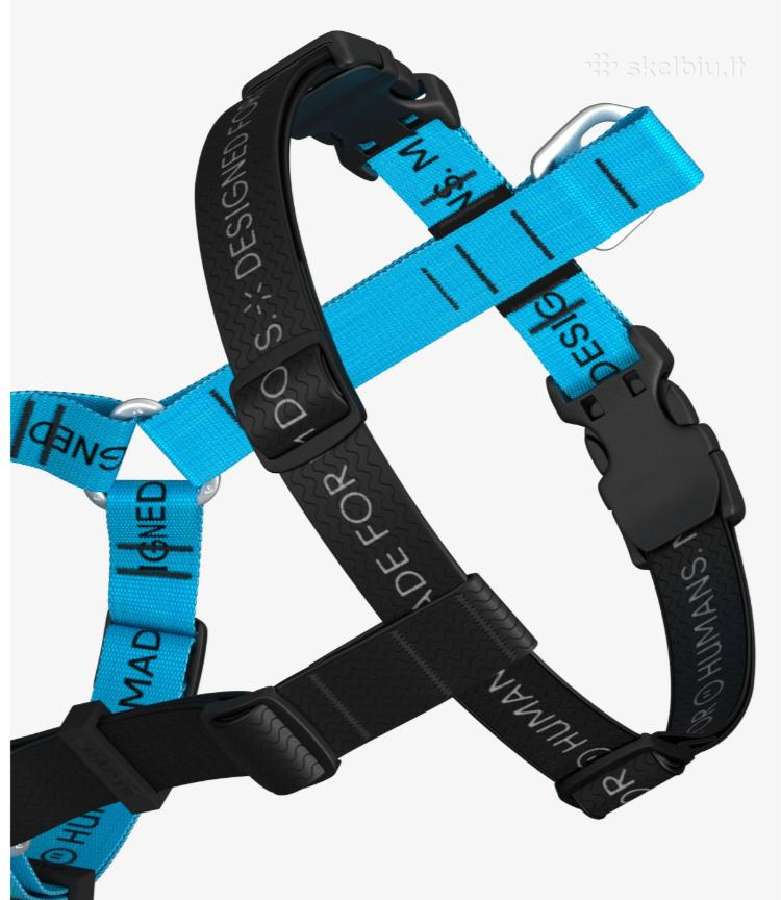 Staya Mono Blue šunų petnešos – naujos, 62–90 cm - nuotraukos Nr. 6