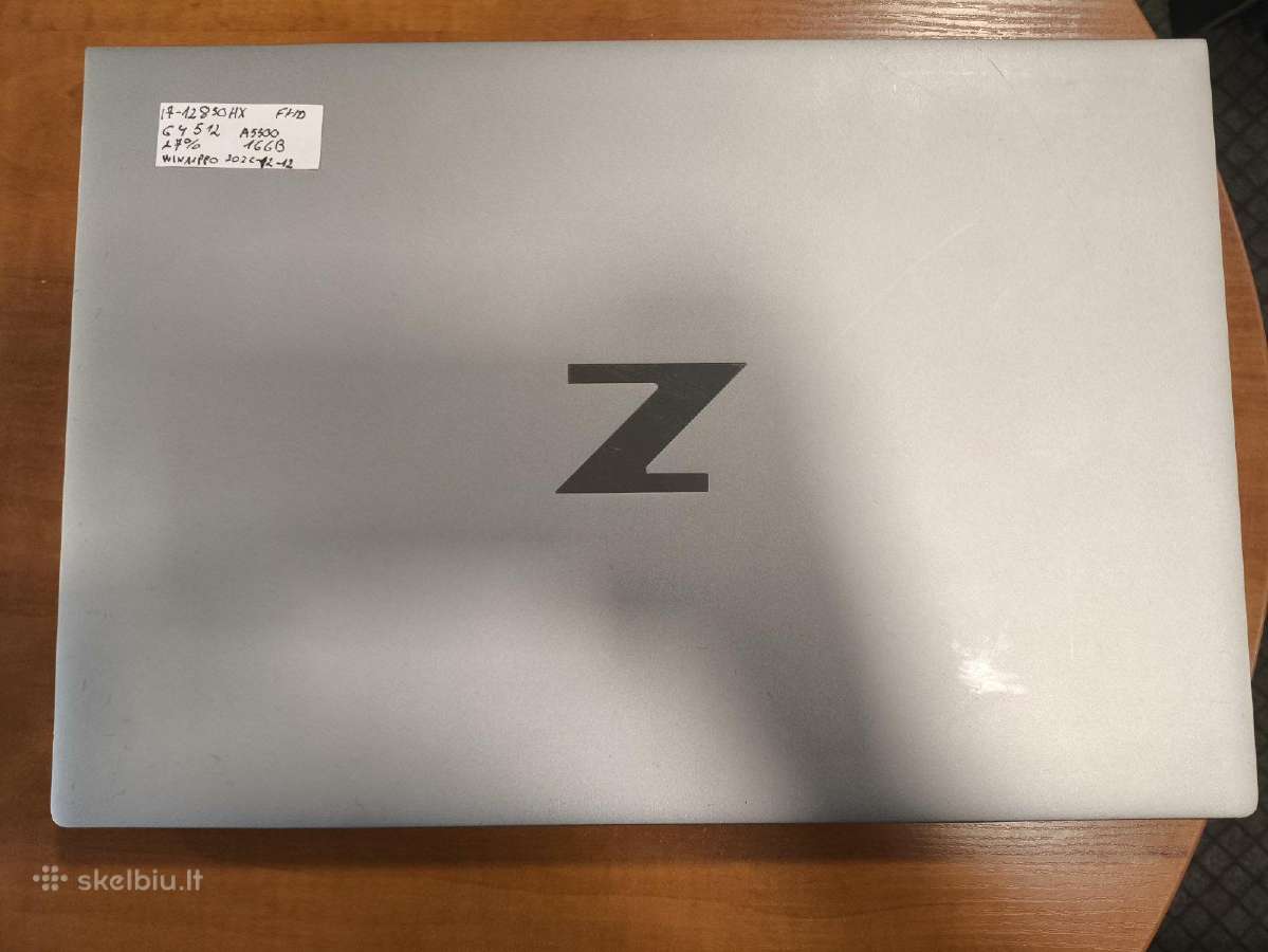 16.0 Fury G9 i7-12850hx 64gb 512gb Rtx A5500 16gb - nuotraukos Nr. 3