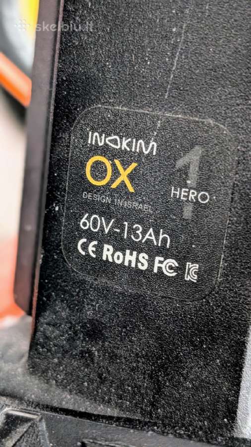 Inokim Ox Hero - 13ah - nuotraukos Nr. 8