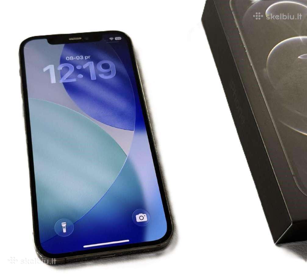 Labai geros būklės iPhone 12 Pro, 128 GB - nuotraukos Nr. 8