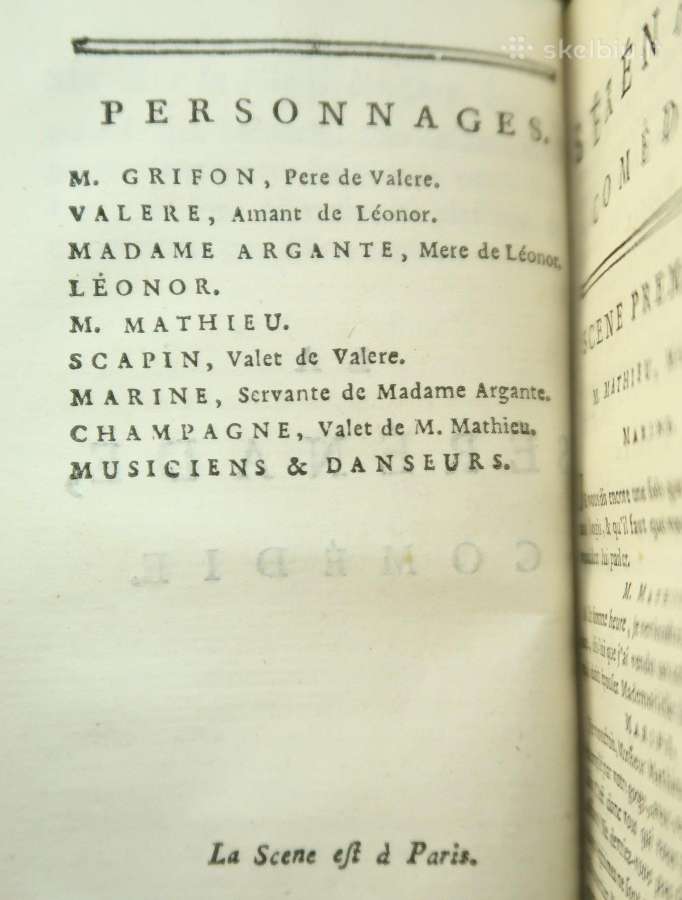 4 tomų Regnaro teatras (XVIII a.) - nuotraukos Nr. 3