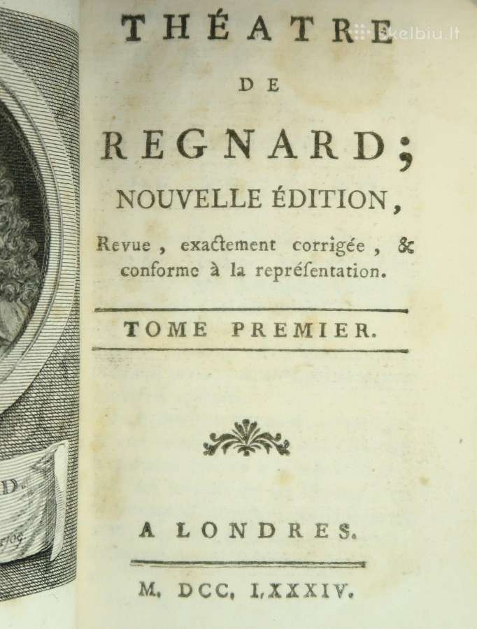 4 tomų Regnaro teatras (XVIII a.) - nuotraukos Nr. 14