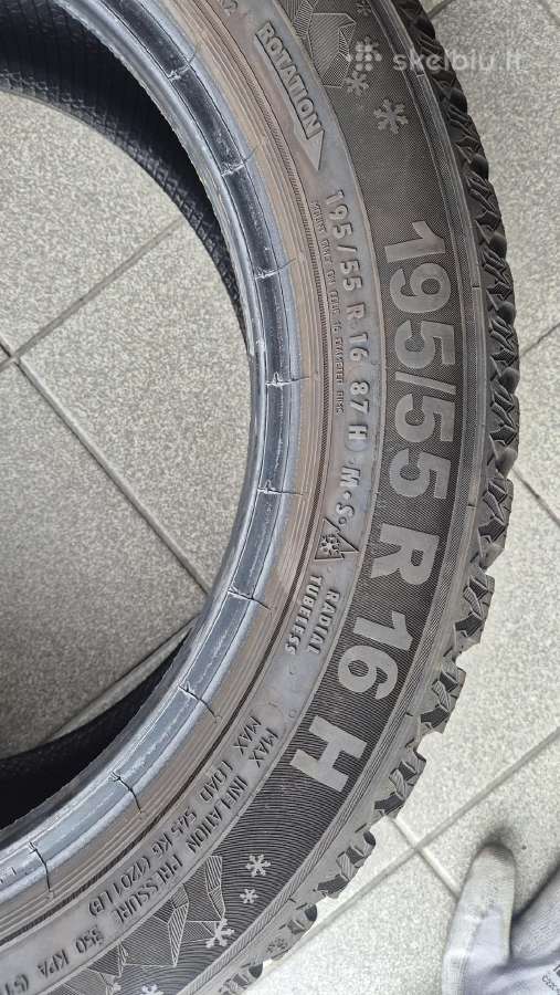 Keturios apynaujės 195/55 R16 Semperit - nuotraukos Nr. 7