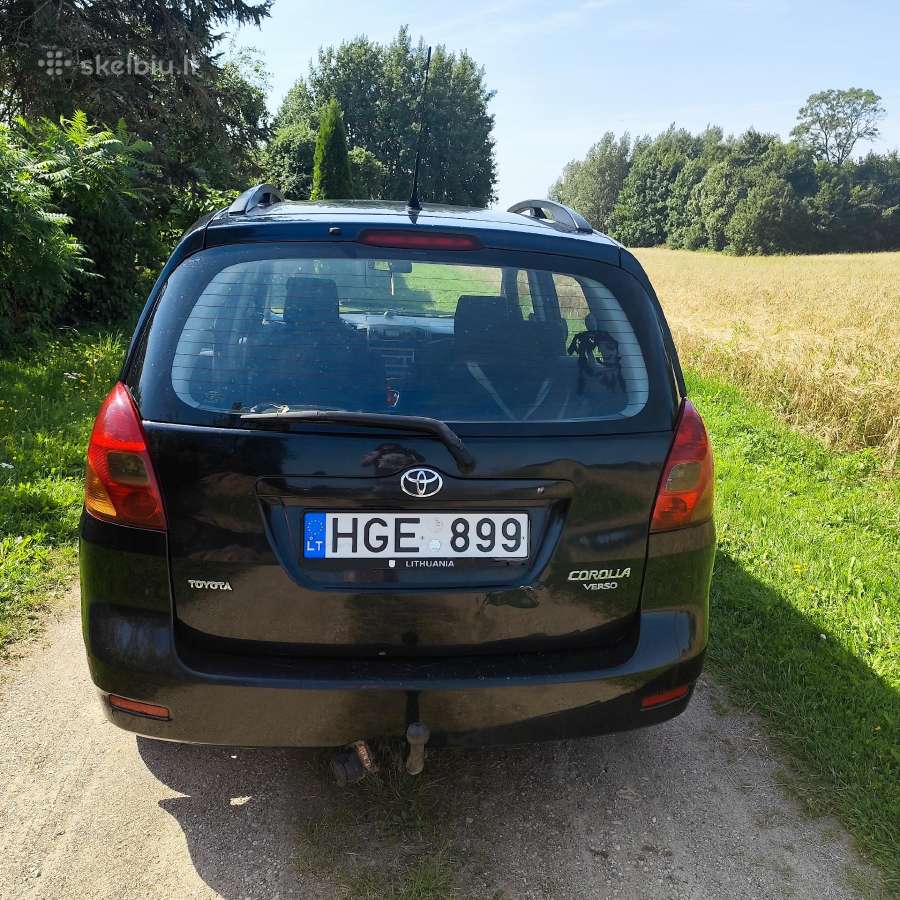 Toyota Corolla verso - nuotraukos Nr. 3