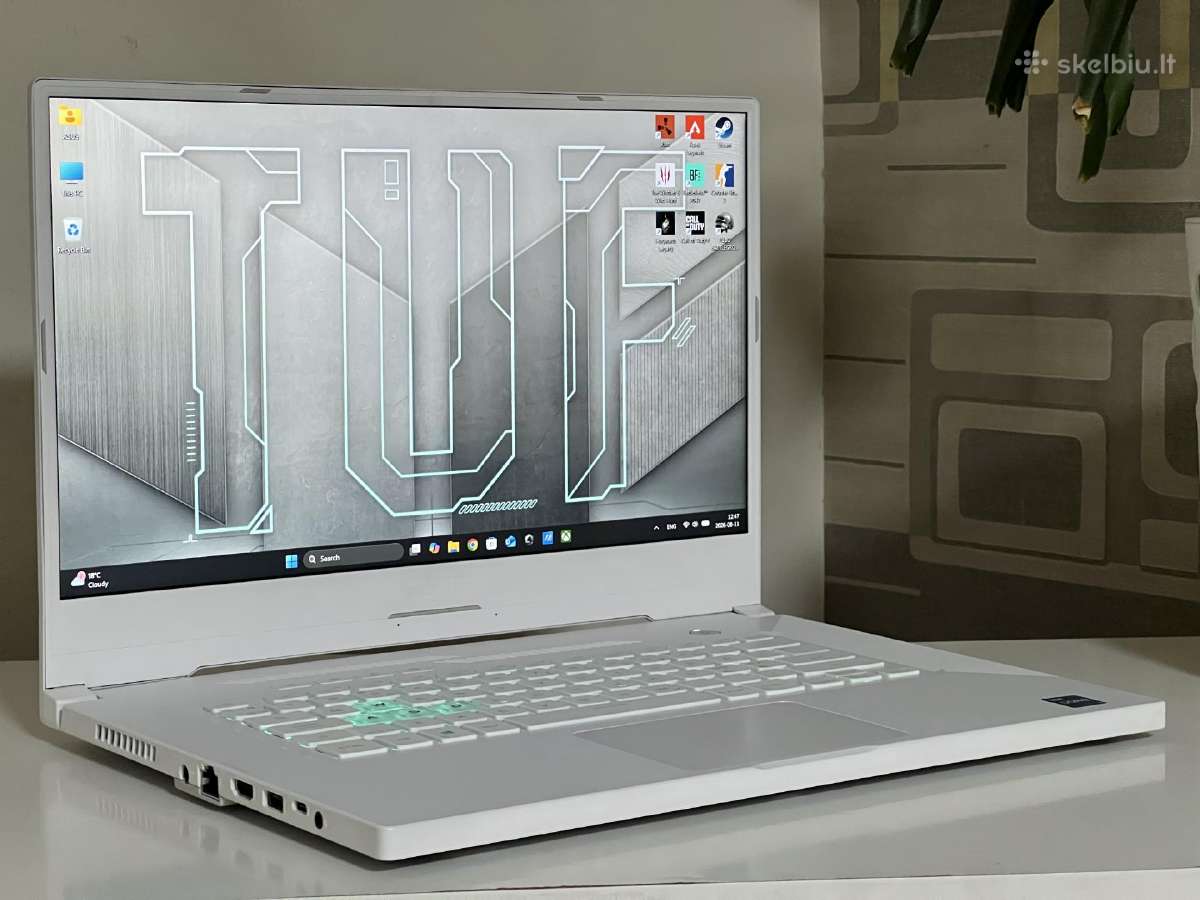 Parduodamas Asus Tuf su Rtx 3070, I7-11k, 144hz. - nuotraukos Nr. 2