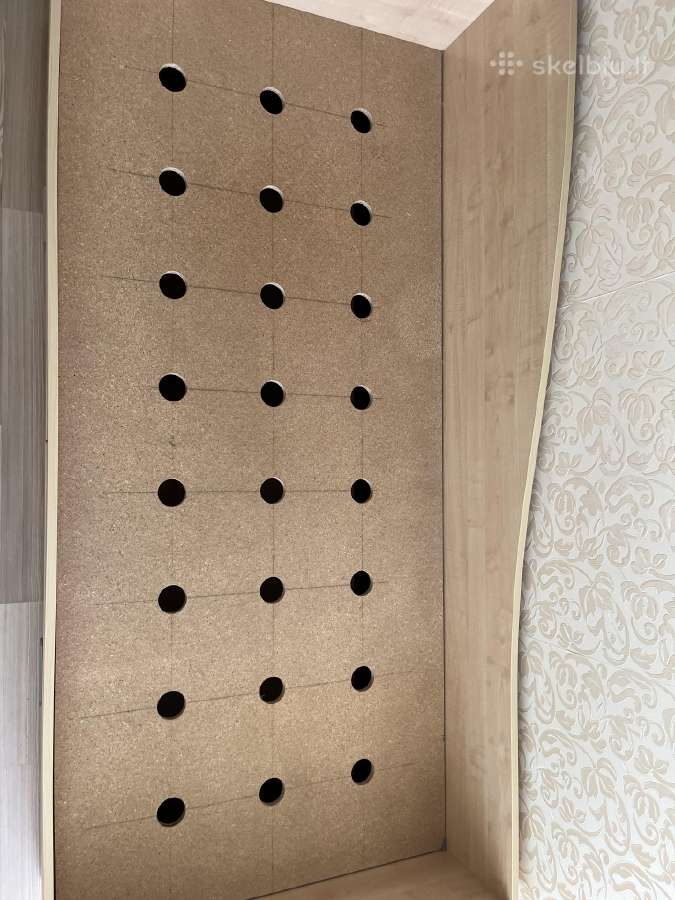 Parduodama oranžinės ir kreminės spalvos lova - nuotraukos Nr. 2