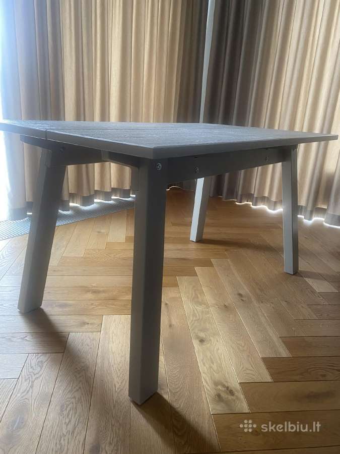 Ikea pilkos spalvos valgomojo stalas - nuotraukos Nr. 2