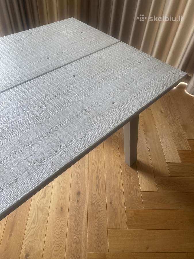 Ikea pilkos spalvos valgomojo stalas - nuotraukos Nr. 5