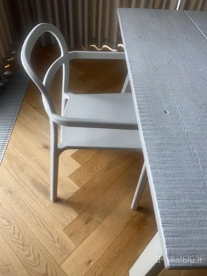 Ikea pilkos spalvos valgomojo stalas - nuotraukos Nr. 7
