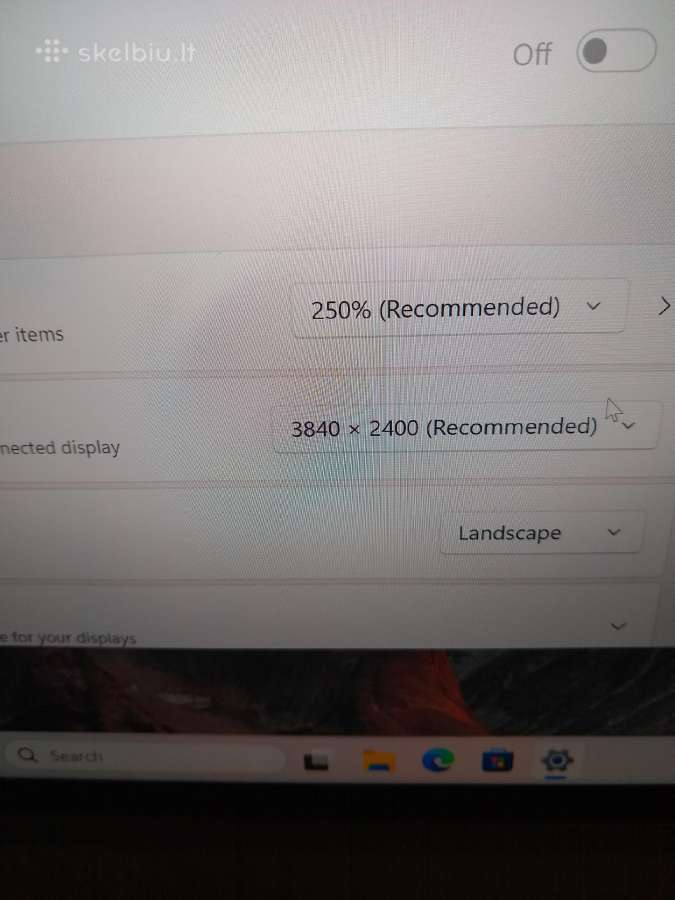 Precision 5570 4k/i7-12700h/rtx A2000 - nuotraukos Nr. 6