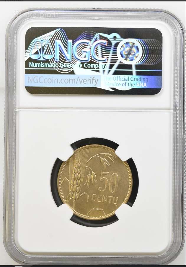 50 centų 1925 Ngc Ms 65 - nuotraukos Nr. 2