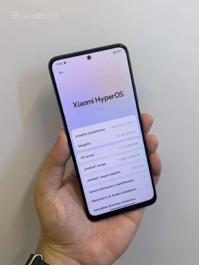 Xiaomi Redmi Note 12 5G 128 - nuotraukos Nr. 3