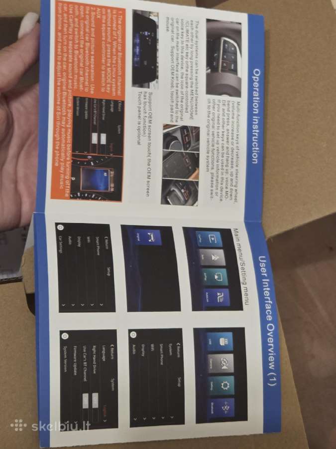 Lexus L30 Car Multimedia Player, modelis 05issi. - nuotraukos Nr. 6