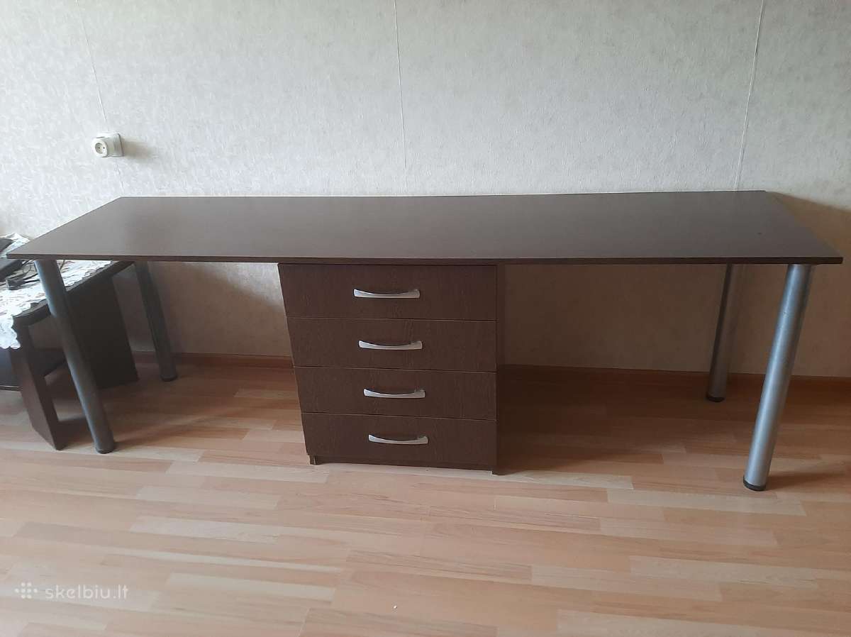 Dvivietis rašomasis stalas - nuotraukos Nr. 2