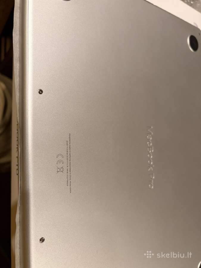 MacBook Pro 14 su M5 16gb 512gb SSD idealus - nuotraukos Nr. 6