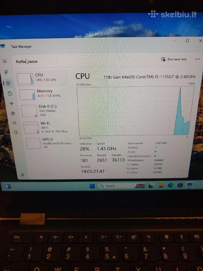 L13 G2 Yoga i5-1135/8/256/touch - nuotraukos Nr. 2