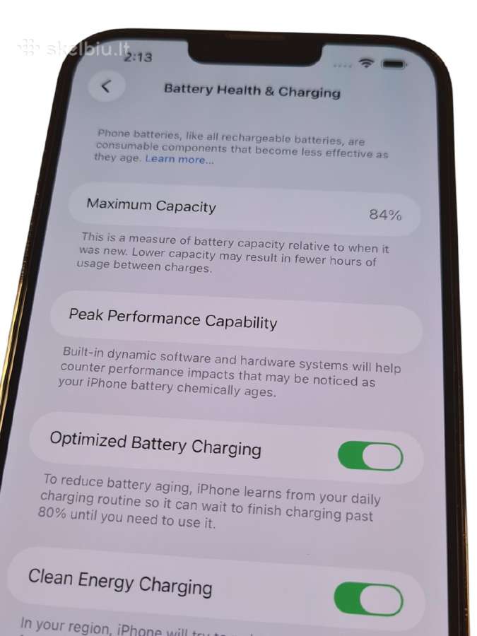 iPhone 13 Pro Max 128gb + 3 mėn. garantija - nuotraukos Nr. 6