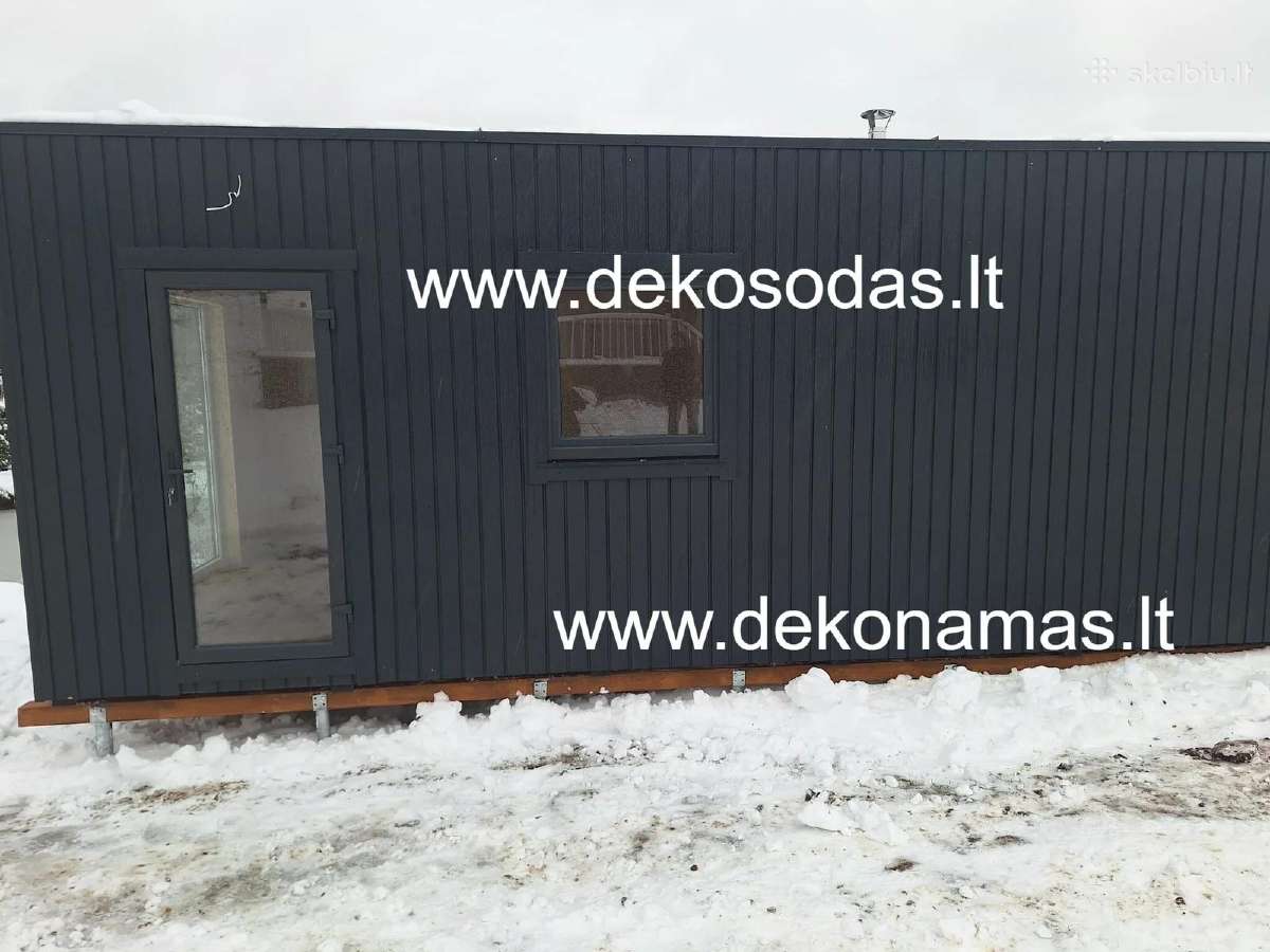 Karkasinė lauko pirtis 63 m - nuotraukos Nr. 4