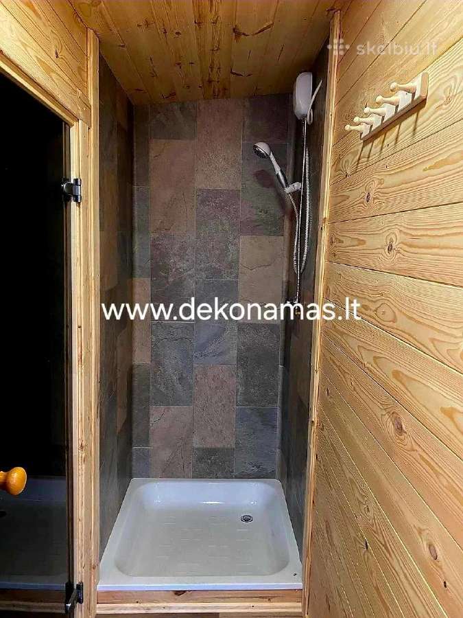 Karkasinė lauko pirtis su terasa 6x5,5 m - nuotraukos Nr. 6