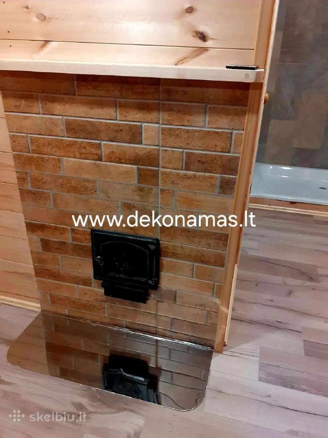 Karkasinė lauko pirtis su terasa 6x5,5 m - nuotraukos Nr. 10