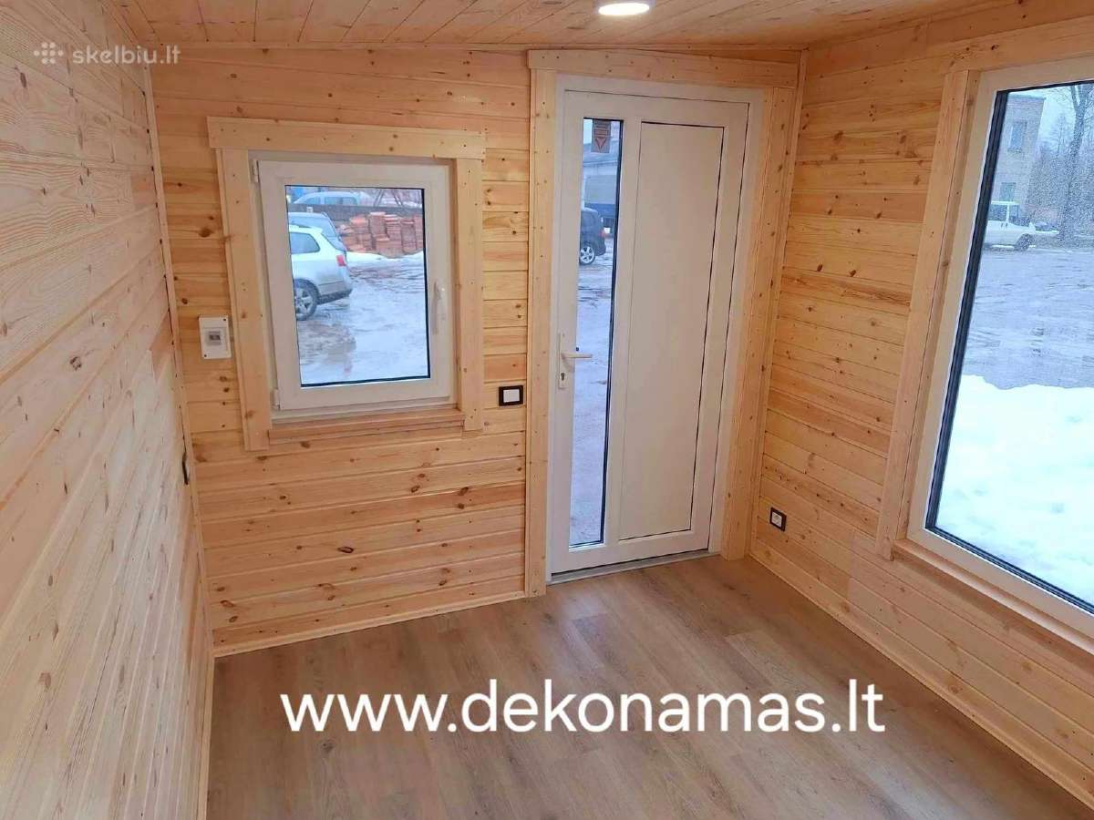 Karkasinė lauko pirtis 2,5mx5,5 m - nuotraukos Nr. 3