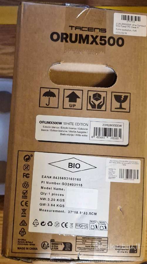 Nedidelis baltas kompiuteris i5/16gb/120gb - nuotraukos Nr. 8