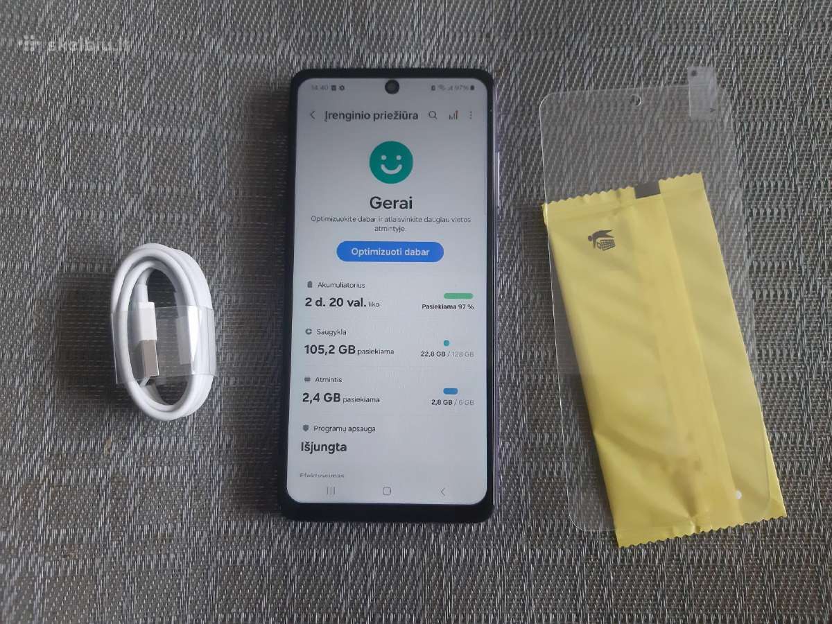 Samsung a52s 128gb purple - nuotraukos Nr. 4